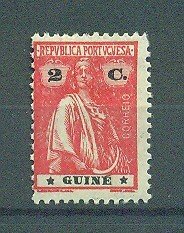 Portuguese Guinea sc# 164 mh cat value $.25