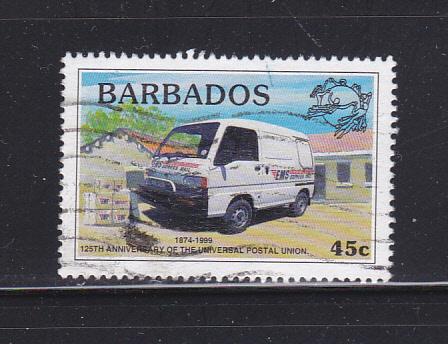Barbados 974 U Mail Van