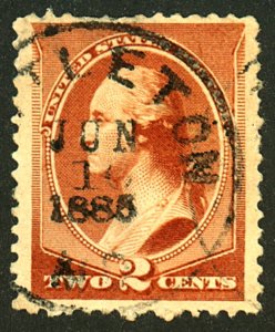 U.S. #210 USED