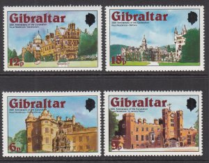 Gibraltar 365-368 MNH VF