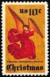 1550 Christmas Angel F-VF MNH single