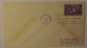 USA FDC BASEBALL SUITABLE FOR ADS ON ARTIST