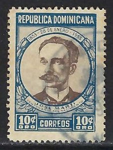 Dominican Republic 457 VFU MARTI W856-6