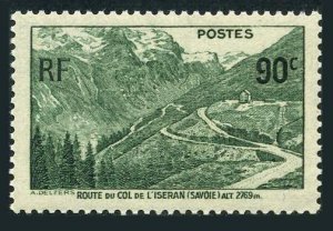 France 334, MNH. Michel 372. Mountain Road at Iseran, Savoy, 1937.