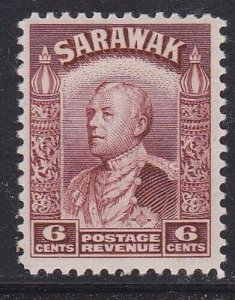Album Trésors Sarawak Scott # 117 6c Sir Charles Vyner Brooke Neuf Charnière