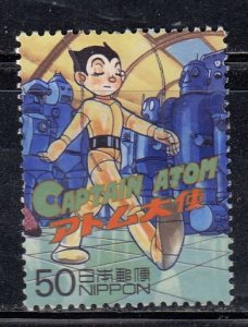 Japan 2000 Sc#2696a Astro Boy, Comic Strip Character by Tezuka Osamu Used