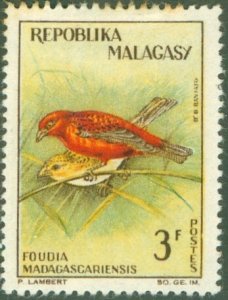 MADAGASCAR 342 MH BIN $0.75