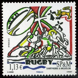 Scott #971 Rugby MNH