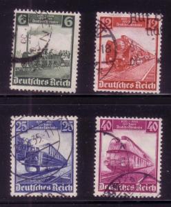 Germany Sc.# 459 / 462 Used Third Reich Trains