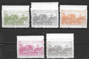 Viet Nam North 23-27 Land Reform set NGAI (lib) (z1)