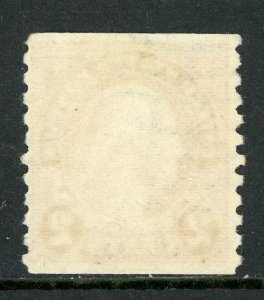 USA 1929 Washington 2¢ Carmine Type 2 Perf 10 Vert Scott # 599A VFU D697 