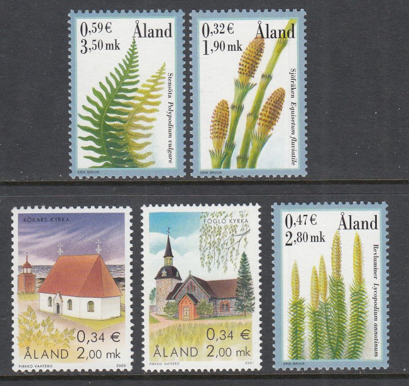 Aland 177-182 MNH VF