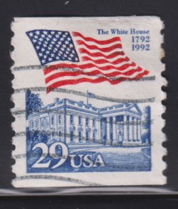 United States 2609 The White House Coil 1992