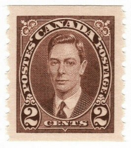 (I.B) Canada Postal : 2c Brown Coil (SG 369)