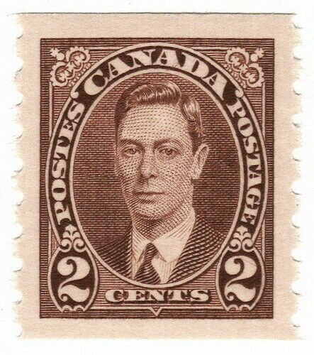 (I.B) Canada Postal : 2c Brown Coil (SG 369)