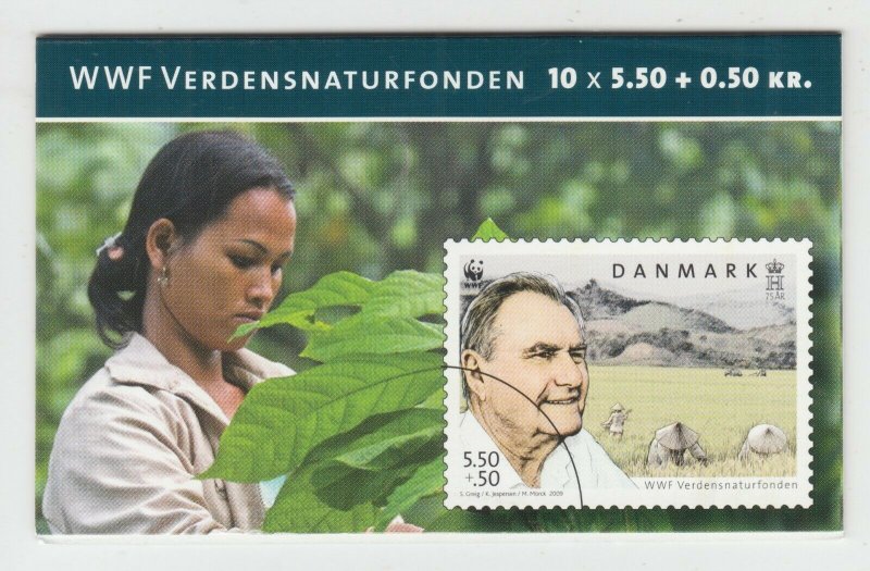 Denmark Sc B94 Intact Booklet. 2009 Prince Henrik & Farm Semi-Postal Booklet, VF