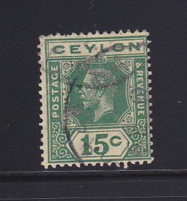 Ceylon 236a U King George V (B)