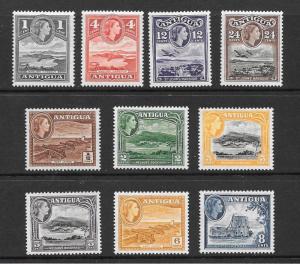 Antigua #107-116  Mint NH