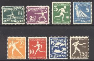 NETHERLANDS #B25-32 Mint NH - 1928 Sports Set