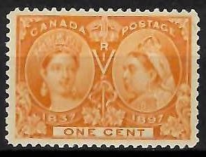 Canada #51 Mint XF NH C$120.00 Original Gum -- Choice stamp