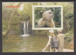 Paraguay 2850 Monkey Souvenir Sheet MNH VF