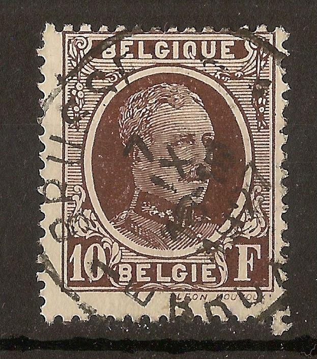 Belgium 1927 10fr SG373 Fine Used Cat£14