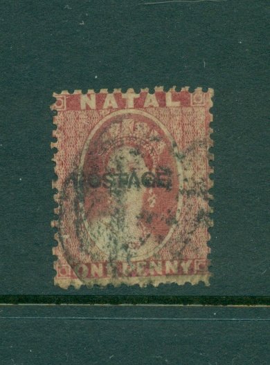 Natal - Sc# 46. 1875 Victoria 1p. Used. $70.00.