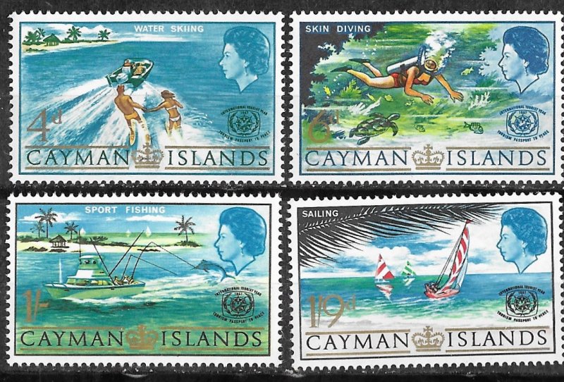 Cayman Is. # 193-96 Tourism Year     (4)    Mint NH