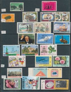 Antigua Barbuda Anguilla QV/QE M&U Collection(Apx 170 Items) (HP89 ) 