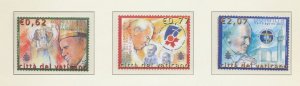 VATICAN - Scott 1253-1255 - MNH  - 2003