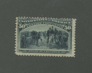 United States Postage Stamp #240 Mint Disturbed Original Gum