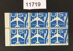 MOMEN: US STAMPS # C51a MINT OG NH BOOKLET PANE LOT #11719