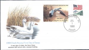 RW55 First Day Cover... SCV $8.00
