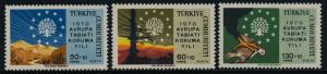 Turkey B132-4 MNH Nature Conservation, Erosion, Bird, Wildlife