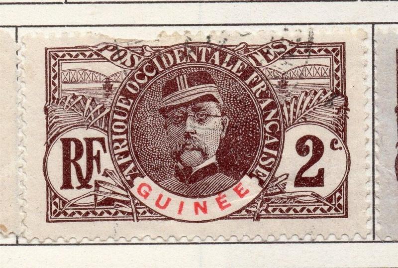 French Guinea 1906 Early Issue Fine Used 2c. 193455