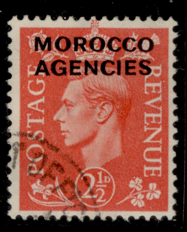 MOROCCO AGENCIES SG98, 2½d pale-scarlet, FINE USED.