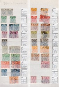 BOSNIA HERZEGOVINA SERBIA & MONTENEGRO OLD DEALER STOCK ON PAGES SEE SCANS