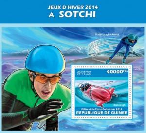 Winter Olympic Games Sochi 2014 Olympics Sports Guinea MNH stamp set