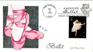 #3237 Ballet Faircloth FDC