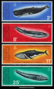 British Antarctic Territory Scott 64-67 Mint never hinged.