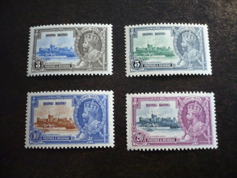 Stamps - Hong Kong - Scott# 147-150 - Mint Never Hinged Set of 4 Stamps