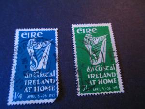 Ireland #147-48 Flaws  Used - WDWPhilatelic 