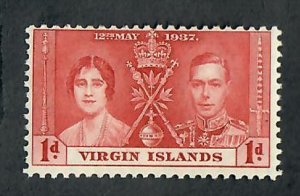 British Virgin Islands #73 Mint Hinged single