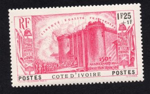 Ivory Coast Scott #B3-B7 Stamps - Mint Set