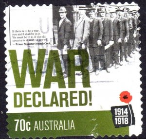 AUSTRALIA..2014 WORLD WAR ONE USED