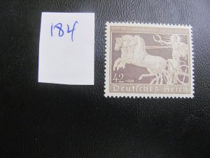 GERMANY 1940 MNH  SC B173 SET VF/XF 120 EUROS (184)