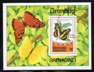 Grenada Grenadines 82 - Butterfly - First Day S/S (cv $5.50)
