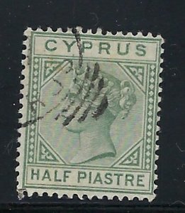 Cyprus 19 Used 1882 issue (fe5159)