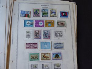 New Caledonia 1892-1984 Stamp Collection on Scott Intl Album Pages