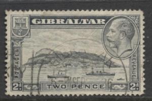 Gibraltar - Scott 98 - KGV Pictorials -1931- FU - Wmk 4 - Single 2p Stamp